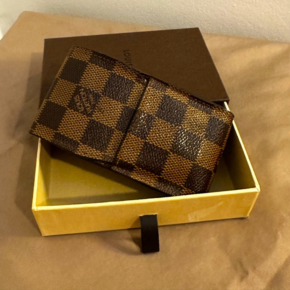 Louis Vuitton Damier Ebene Cigar Case
